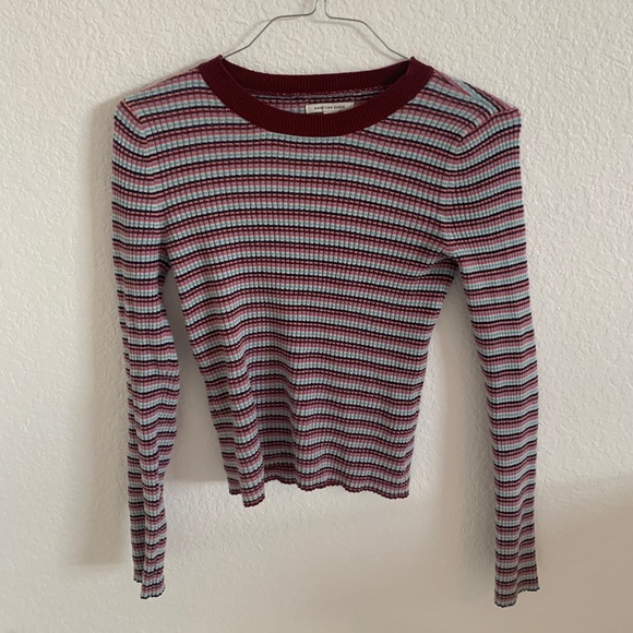 American Eagle Outfitters Tops - striped soft long sleeve | American Eagle